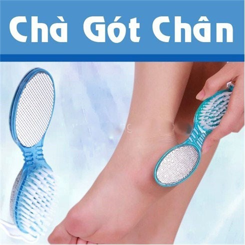 Dụng Cụ Chà Gót Chân Tẩy Da Chết Gót Chân Móng Chân 2 Mặt Đa Năng