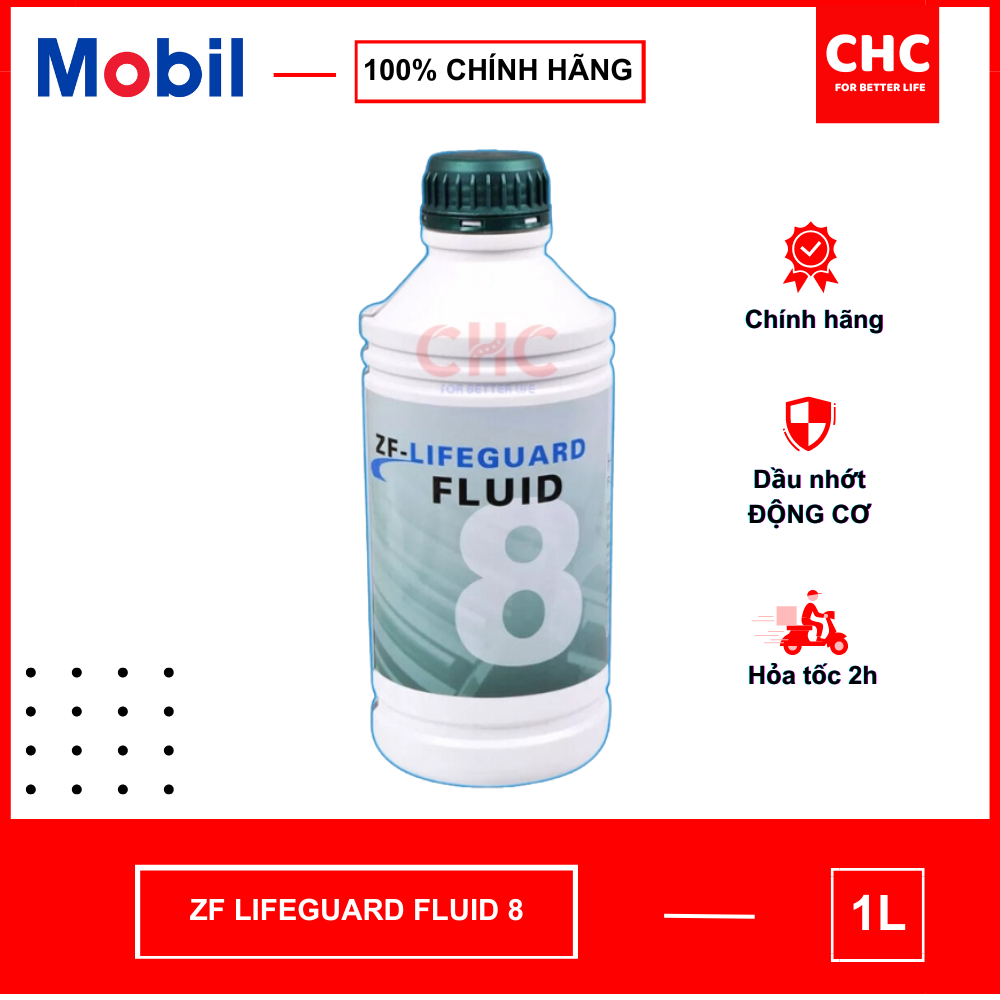 Dầu số tự động ZF 8hp ATF bình 1L xe Mercedes Benz BMW Audi hộp số tự động 8 cấp ZF