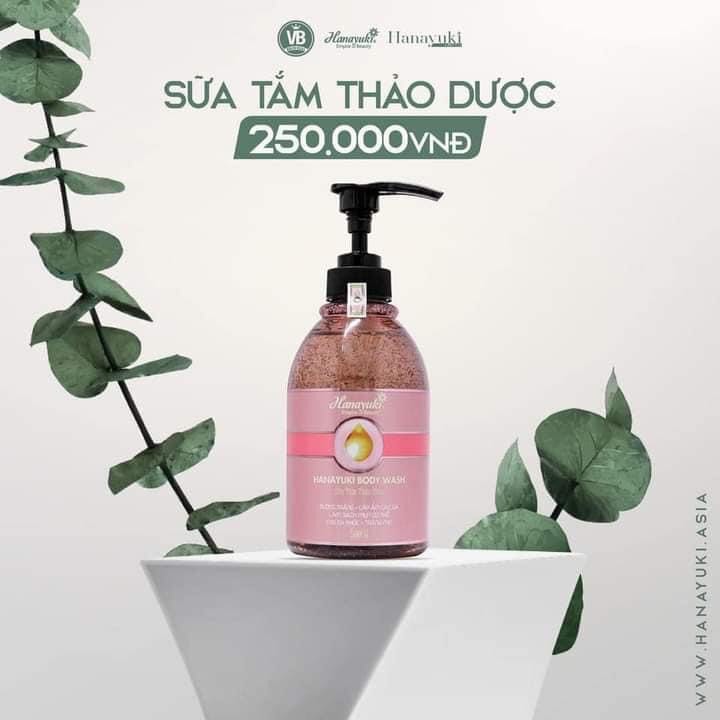 [HCM][Chính hãng Hanayuki-Date 2023]Sữa tắm Hanayuki dưỡng da dịu nhẹ-HANAYUKI BODY WASH