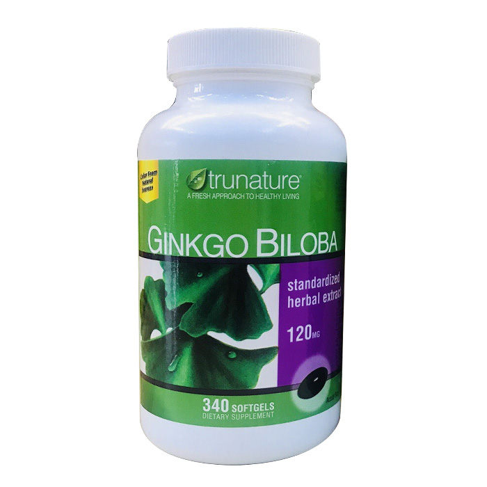 [Hcm][Hàng Mỹ] Viên Uống Hỗ Trợ Não Gingko Biloba 120Mg - 340 Viên