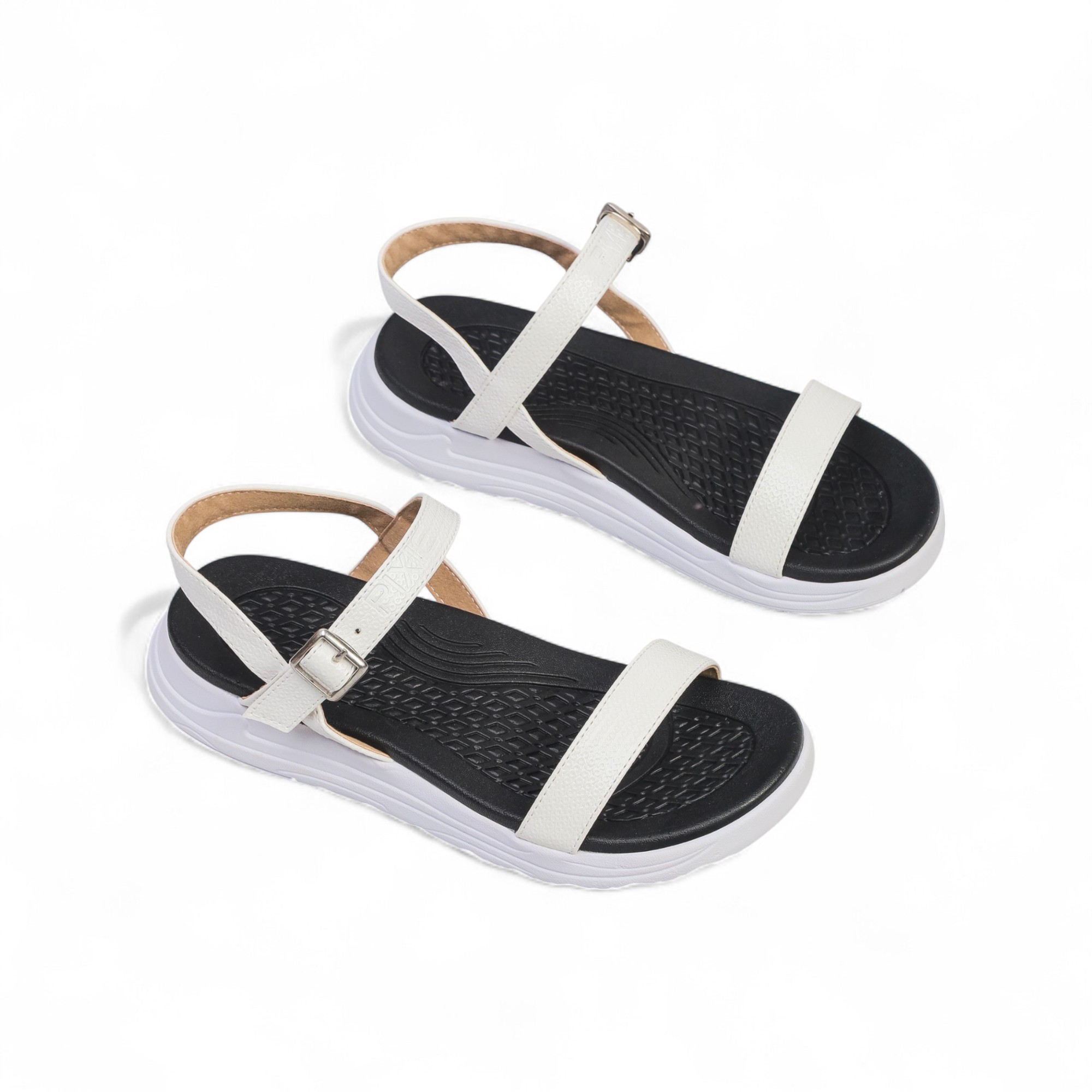 Giày Sandal Nữ Đế Xuồng 3cm Quai Ngang Pixie H230