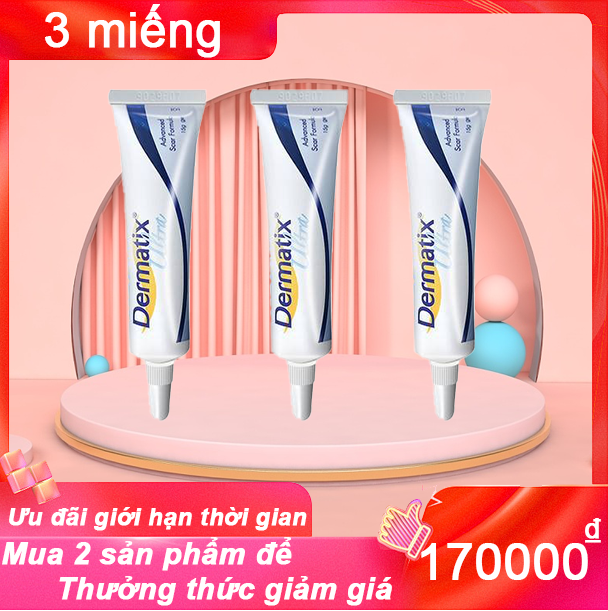 Dermatix Ultra Gel Kem Làm Mờ Sẹo ThâmThuốc bôi trị sẹo Sửa chữa kem trị sẹo sau phẫu thuật Tác dụng