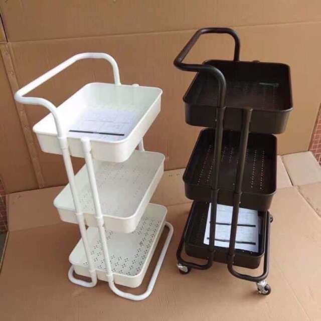 Xe đẩy spa chuyên dụng 3 Tầng Đa Năng – Kệ Để Đồ Trang Điểm – MLD35