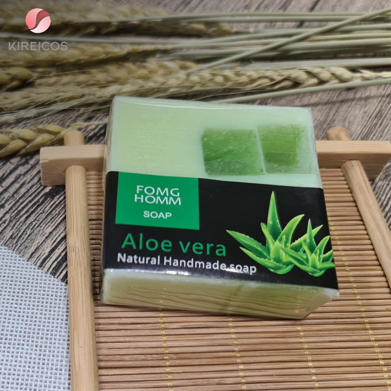 [Hcm]Xà Phòng Tắm Rửa Tay Dưỡng Ẩm Hand Made Vuông Đủ Mùi 100G - Aloevera