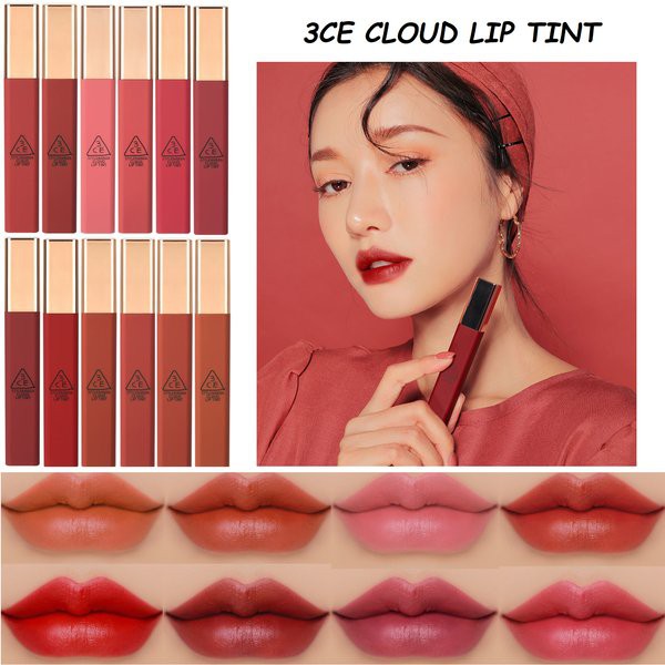 [HCM]Son Kem Siêu Lì Mịn Môi 3CE Cloud Lip Tint