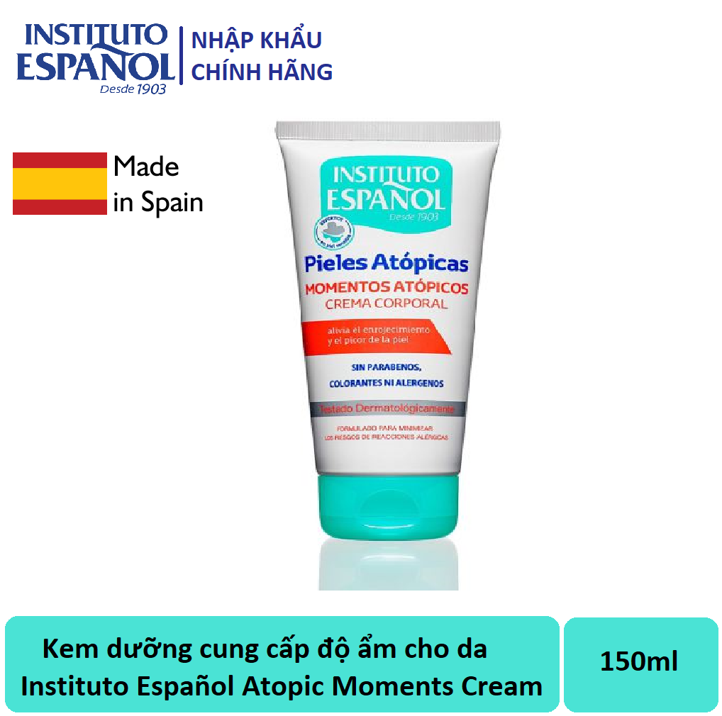 [Hcm]Kem Dưỡng Cung Cấp Độ Ẩm Cho Da Instituto Español Atopic Moments Cream