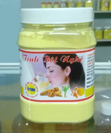 500G Tinh Bột Nghệ Nguyên Chất Đăklăk Hỗ Trợ Giảm Đau Dạ Dày Hỗ Trợ Tiêu Hóa Mịn Da Tăng Cường Sức Đề Kháng Cơ Thể