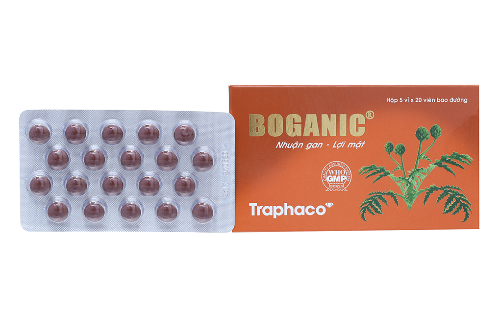 [ CHÍNH HÃNG ] Viên uống bổ gan BOGANIC của Traphaco (Hộp 100 viên )