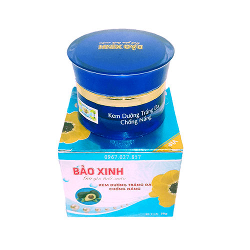 [HCM]Kem Bảo Xinh dưỡng trắng da chống nắng (20g)