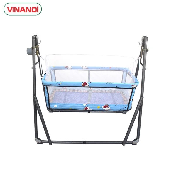 [FREESHIP MAX] Nôi Võng Tự Động Cho Bé VINANOI NV80X - 4 tính năng tiện ích tiết kiệm chi phí