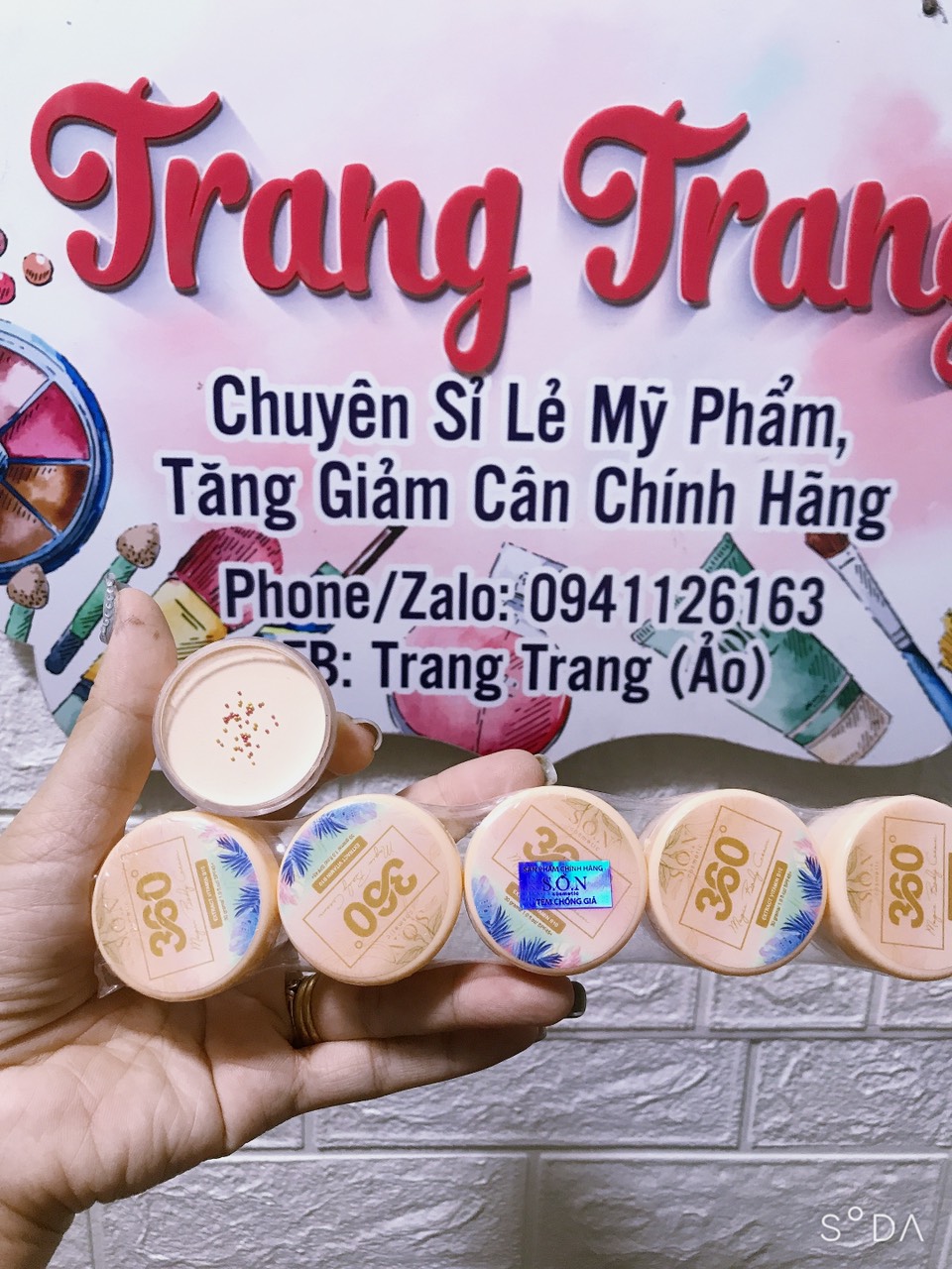 Kích Trắng 360 Mini Chính Hãng