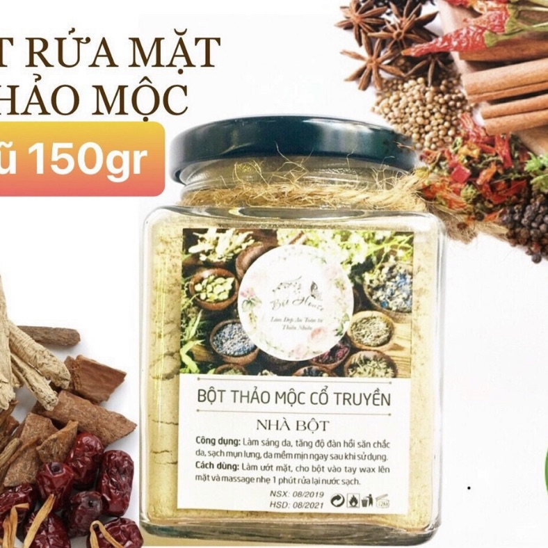 [Hcm]Mask Bột Rửa Mặt Giúp Da Không Còn Đen Sì
