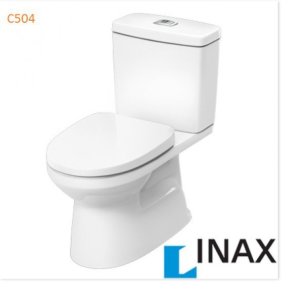 Nắp bồn cầu Inax 504 nắp rơi êm thay thế vừa cho bồn cầu 504 hãng Linax