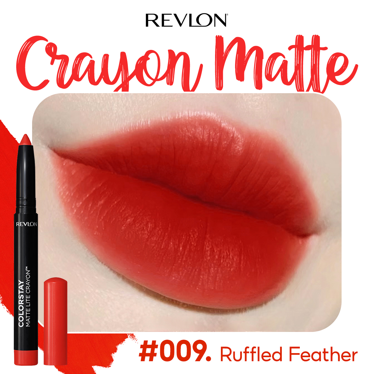 Son Bút Chì Lì Mịn Lâu Phai Revlon Colorstay Matte Lite Crayon (1.4g)