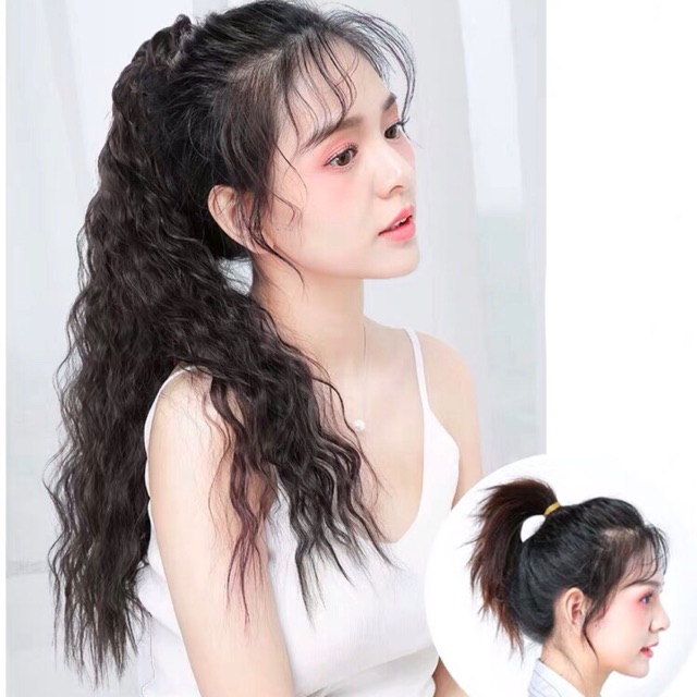 💋💋 Tóc Cột Sóng Xù Cá Tính Sỉ 35K