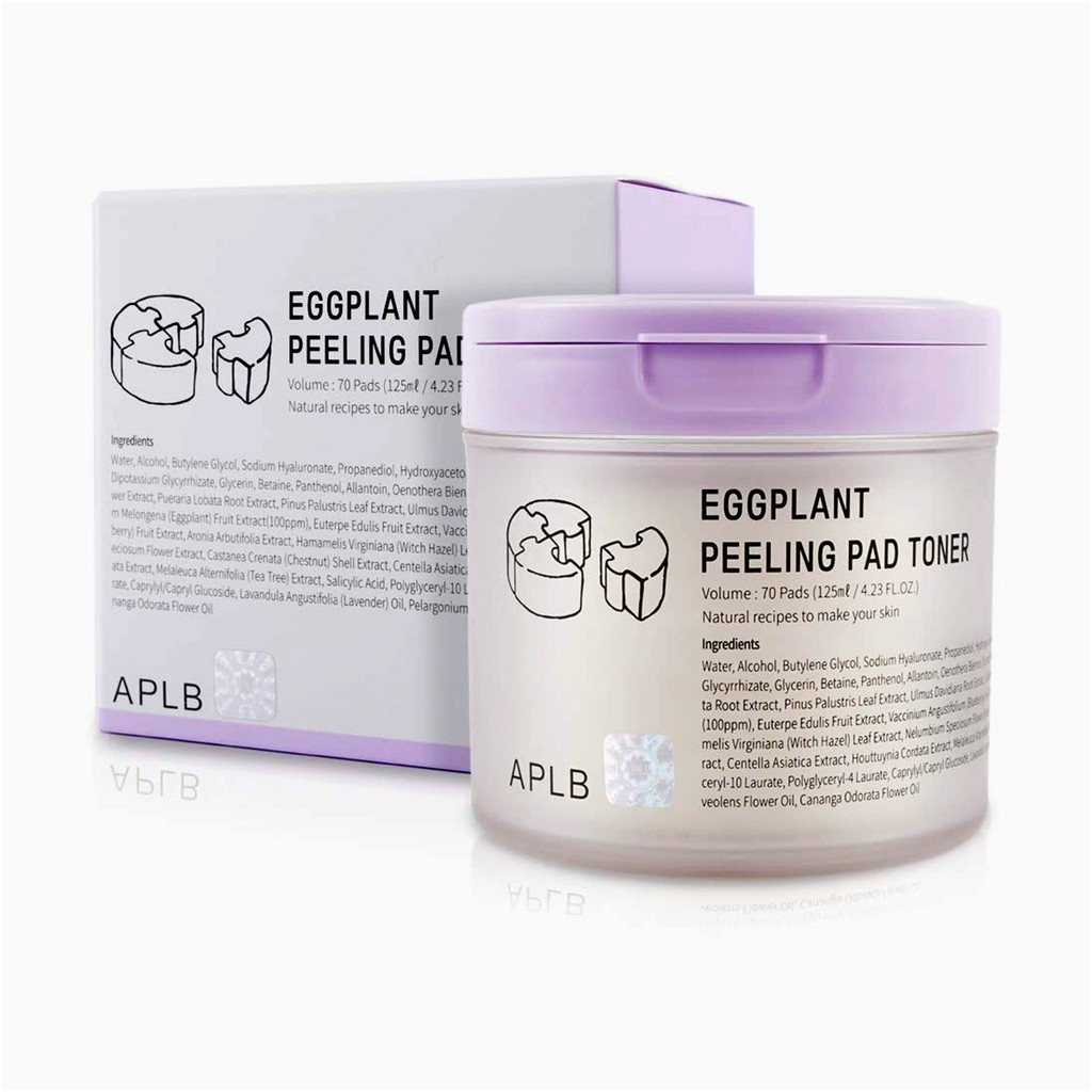 [Hcm]Hũ Tẩy Tế B&Agraveo Chết Dạng Miếng Eggplant Peeling Pad Toner Aplb