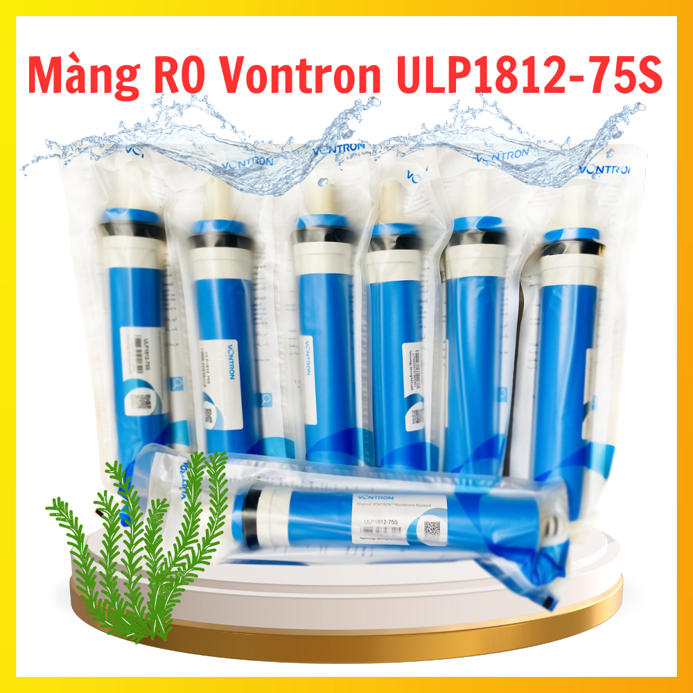 Lõi Lọc Số 4 - Màng RO Vontron ULP1812-75S Màng RO Cho Tất Cả Máy Lọc Nước Gia Đình Bảo Hành 12 Thán