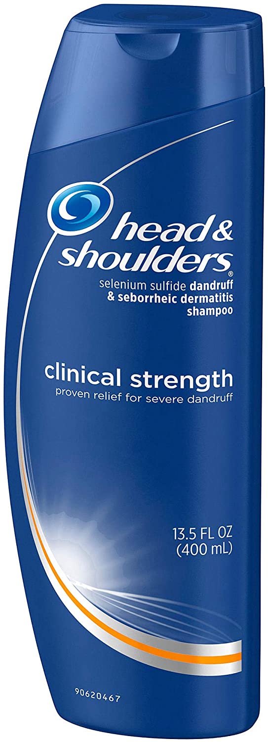 Dầu Gội Ngừa Gàu & Khô Da Đầu Head & Shoulders Clinical Strength Dandruff And Seborrheic Dermatitis Shampoo 400Ml (Mỹ)