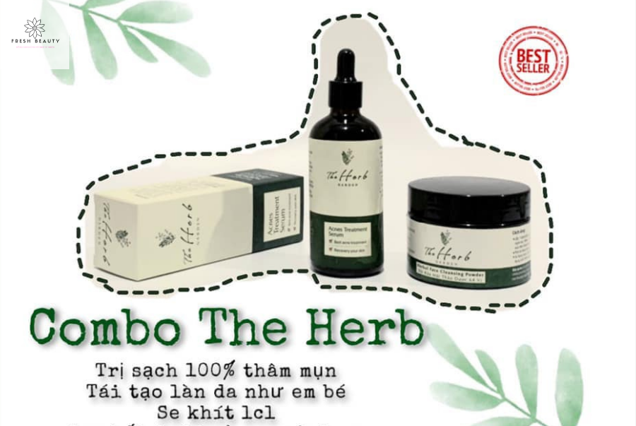 Combo Tái Tạo Da The Herb