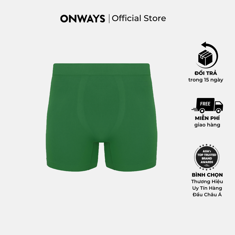 ONWAYS Quần Boxer Thể Thao Nam Chạy Bộ Thoáng Mát Mỏng Nhẹ Kháng Khuẩn VISION BOXER MEN M4178