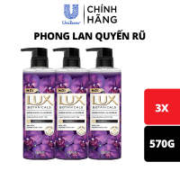 Sữa Tắm Lux Botanical Hương Nước Hoa Phong Lan/Hồng Pháp/Thiên Điểu Lưu Hương Thơm 12 tiếng 570G