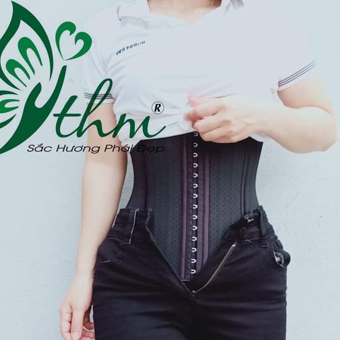 [Mẫu Thông Hơi] Đai Nịt Bụng Latex Hylap Thế Hệ Mới 25 Xương