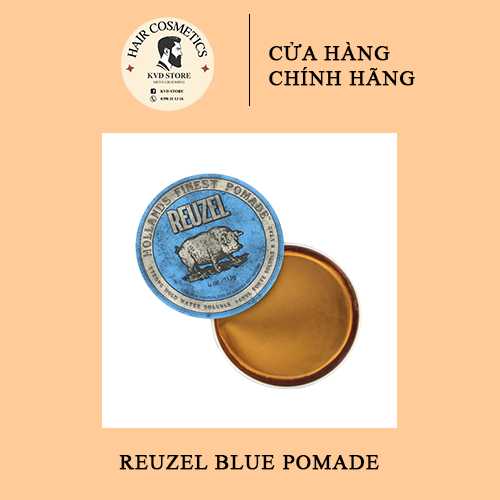 [Chíng Hãng] Pomade Vuốt Tóc Reuzel Blue