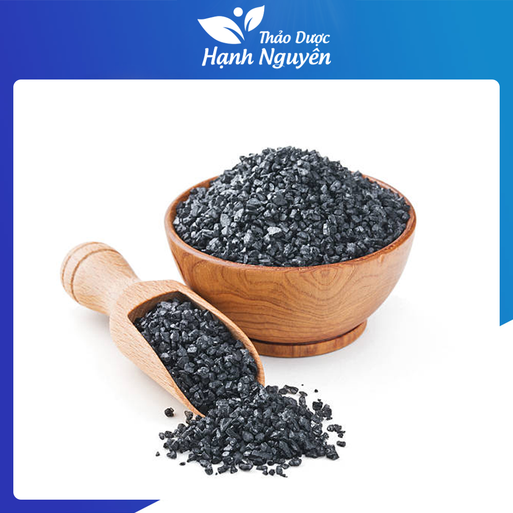 Muối đen Himalaya 100g (Black Salt - Kala Namak) Nguyên chất nhập khẩu Ấn Độ nấu ăn tẩy da chết - Thảo Dược Hạnh Nguyên