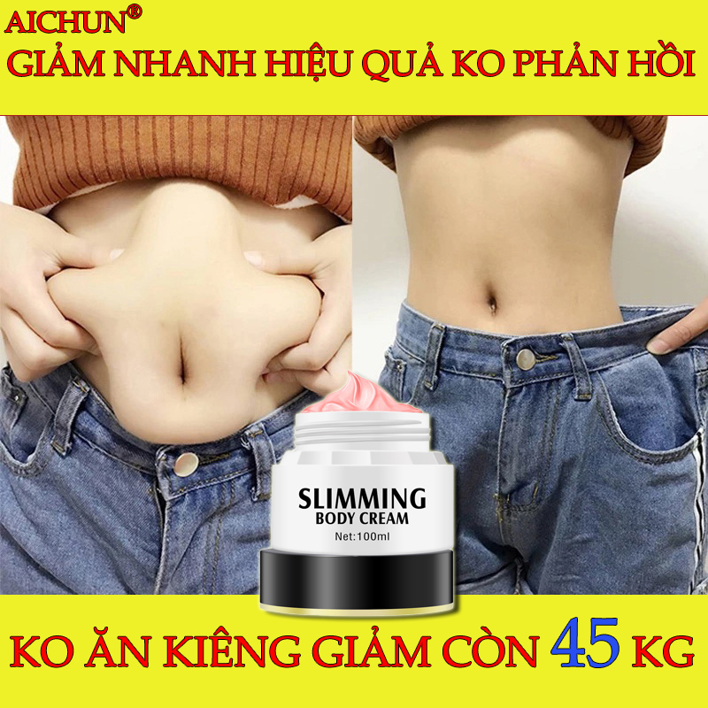 Aichun Kem Giảm Cân 100G Kem Massage Giảm Cân Thúc Đẩy Đốt Cháy Mỡ Eo Hiệu Quả Nhanh Chóng An Toàn Và Đem Lại Vẻ Đẹp Quyến Rũ - Intl (Kem Giảm Mỡ Bụng Đốt Cháy Mỡ Toàn Thân Kem Giảm Béo Kem Giảm Béo Toàn Thân)