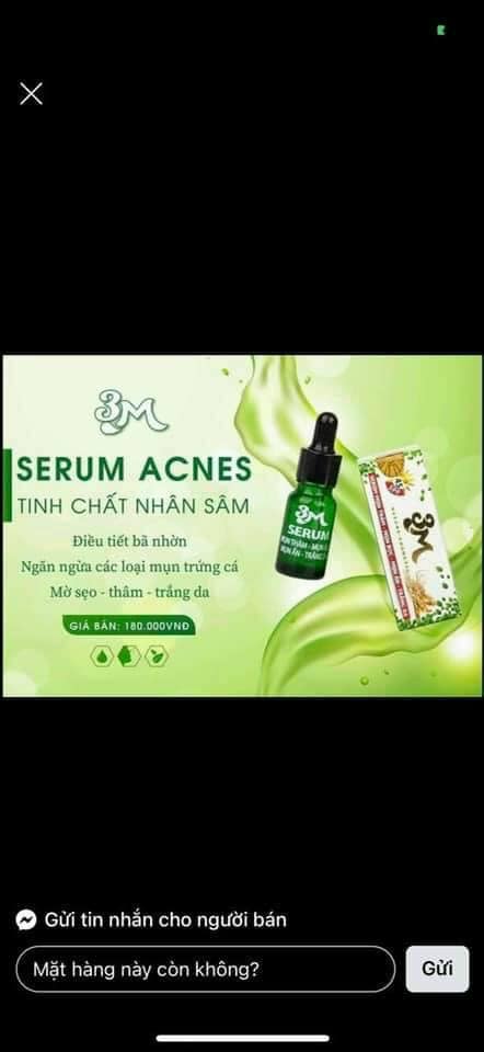 Serum Mụn 3M