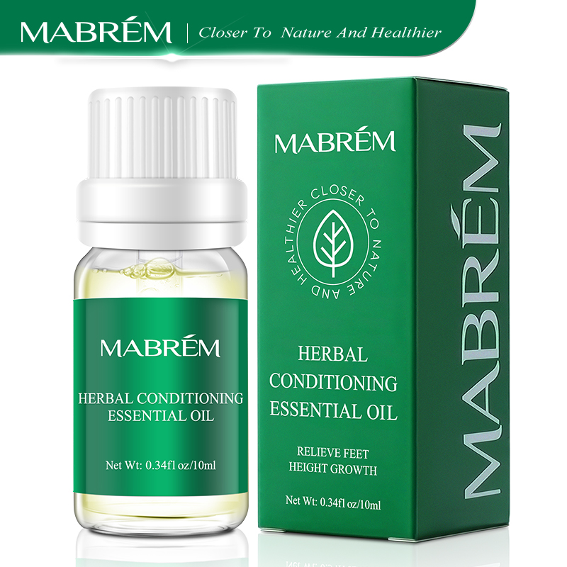 MABREM Tinh dầu thảo dược hỗ trợ tăng trưởng chiều cao sử dụng trước khi ngủ thoa và mát xa bàn chân