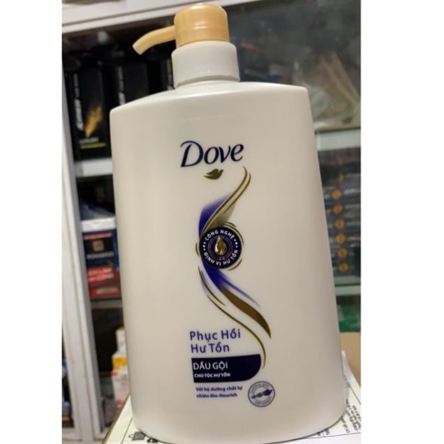 Dầu gội Dove Phục hồi hư tổn 880g Dầu gội Dove Phục hồi hư tổn 880g