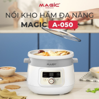 Nồi Nấu Chậm Đa năng KhoHầmNinhChưng Cách Thủy Magic A-050 2L Công Suất 175W BH 12 Tháng