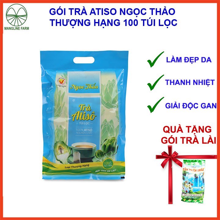 trà atiso thượng hạng Ngọc Thảo 100 túi lọc