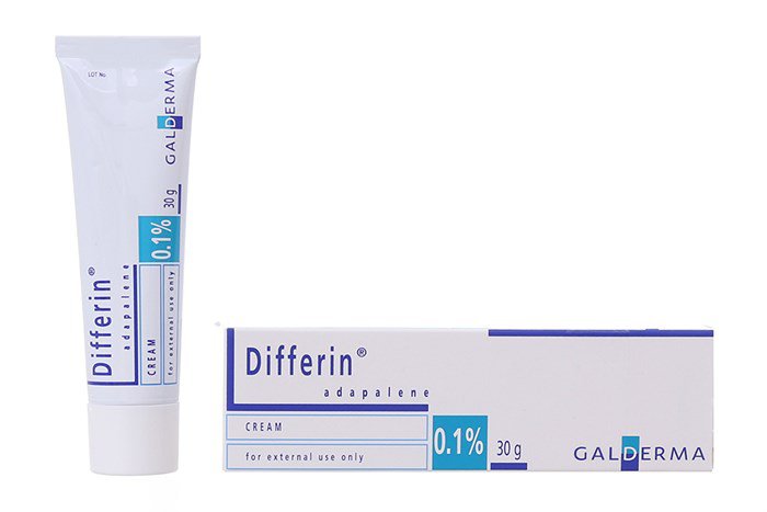✅[ CHÍNH HÃNG ]Differin Cream 0.1% 30g (Adapalene) - Mụn Trứng Cá Mụn Ẩn Mụn Đầu Đen Mụn Viêm