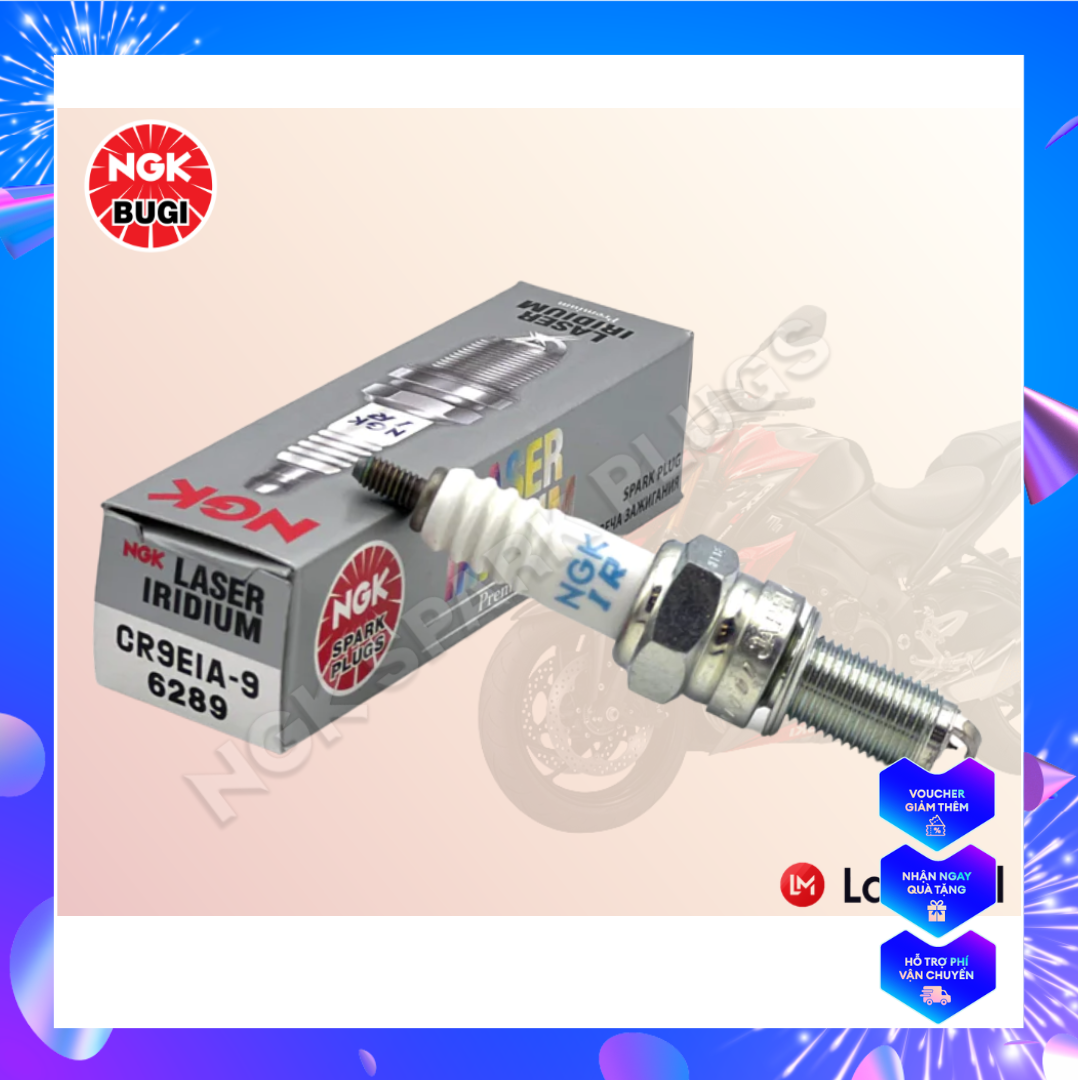 Bugi Xe máy CR9EIA-9 (1 hộp 1 con)