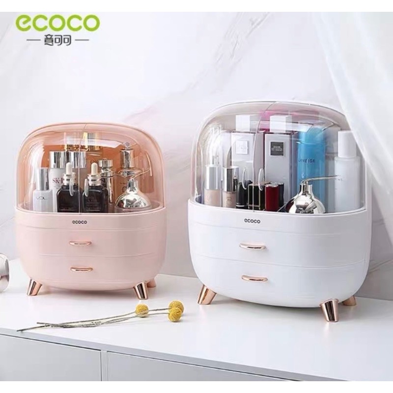 Tủ đựng Mỹ Phẩm Ecoco Giá Tốt Tủ mỹ phẩm tủ đựng đồ ECOCO 3 ngăn cao cấp Kệ Mỹ Phẩm Để Đồ Đa Năng EC