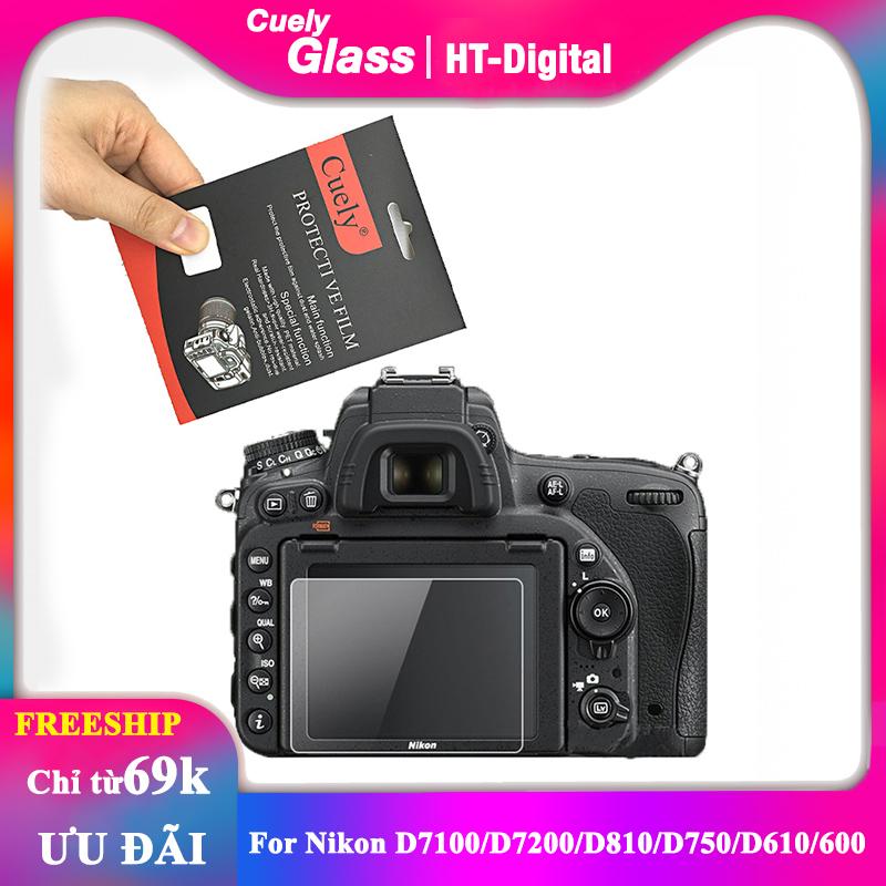 Miếng dán màn hình cường lực cho máy ảnh Nikon D7100/7200/D500/D750/D760/D5/D600/D610/D800/D800E