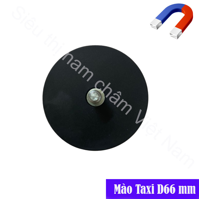 Nam châm mào taxi D66mm ( 1 cái) nam châm siêu cường lực hút mạnh chuyên dùng cho xe taxi