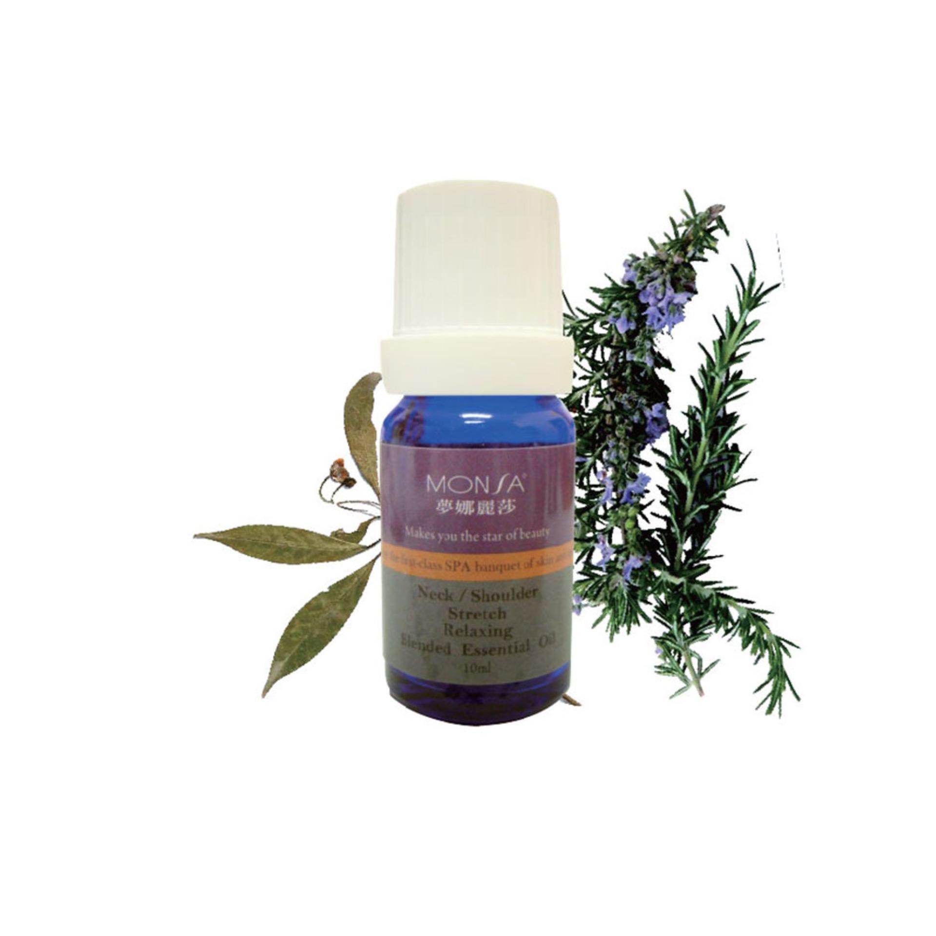 [HCM]Tĩnh Phương Tinh Dầu Monsa Stretch Relaxing Blended Essential Oil 10ml