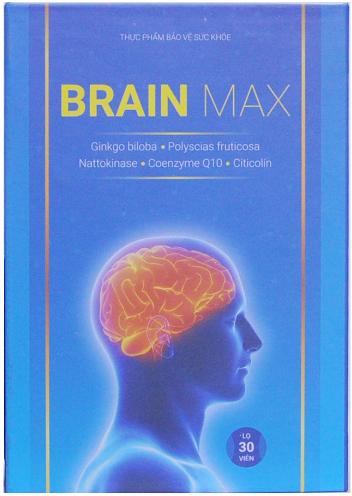 Brain Max Bỗ Não Giảm Đau Đầu Mất Ngủ