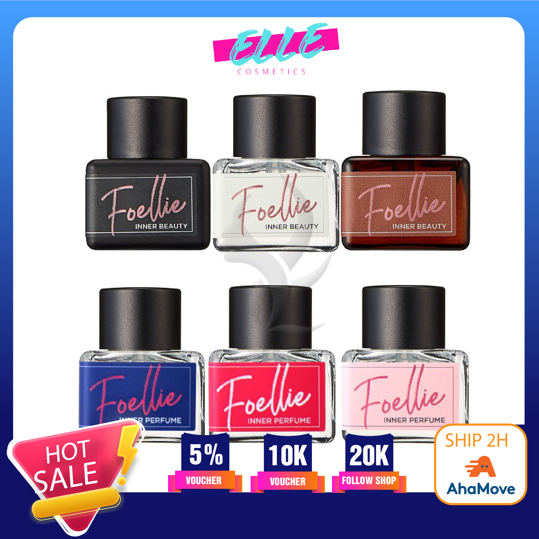 Nước hoa vùng kín Foellie Inner Perfume 5ml