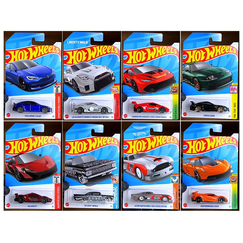 Hot wheels case - Cobra toys - Hot Wheels - Xe mô hình tỉ lệ 1:64 Nissan Pagani Supra lamborghini