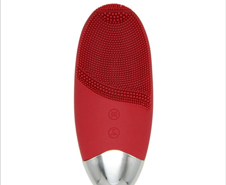 [Sale Sốc] Máy Rữa Mặt Silicon Hình Oval 13.5X5.5Cm. Máy Rửa Mặt Mini Cầm Tay Làm Sạch Sâu Loại Bỏ Dầu Thừa Trên Dathu Nhỏ Lỗ Chân Lông Hạn Chế Hình Thành Nên Mụnkết Hợp Đầu Massage Mắtđẩy Tinh Chất Hấp Thu Tốt Vào