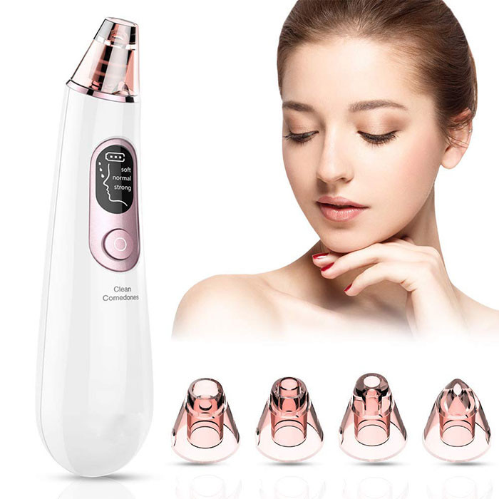 Máy hút mụn đầu đen Black Head Detector + tặng kèm 3 đầu hút