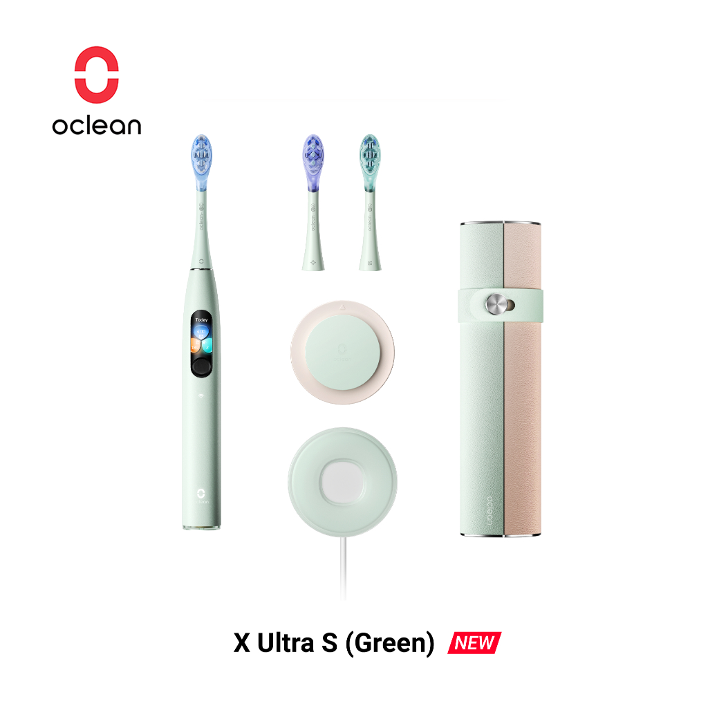 Oclean X Ultra S WiFi Smart Electric Toothbrush AI Voice Guidance Smart Touchscreen 40 Days Battery 
