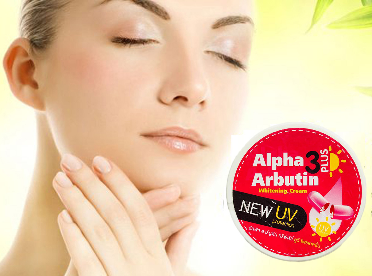 [ NEW HOT ] Kem kích trắng da chống nắng Alpha Arbutin 3 Plus New UV 50 Gr [ Hàng Thái Chuẩn ]