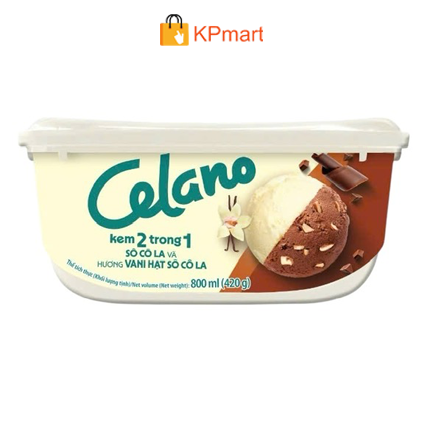Kem hộp Celano 2 trong 1 800ML
