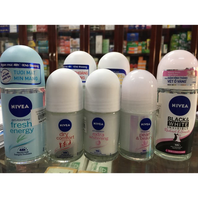 Lăn Khử Mùi Nivea Mới