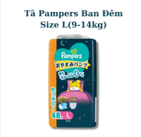 Tã / bỉm Pampers Ban Đêm Ngủ Ngon Nội Địa Nhật Các Size M52/L48/XL42/XXL36/XXXL20 quần